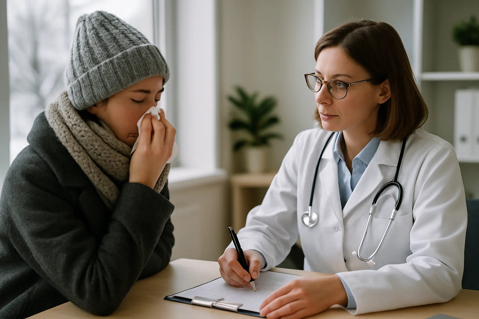 Cum se acordă concediul medical iarna