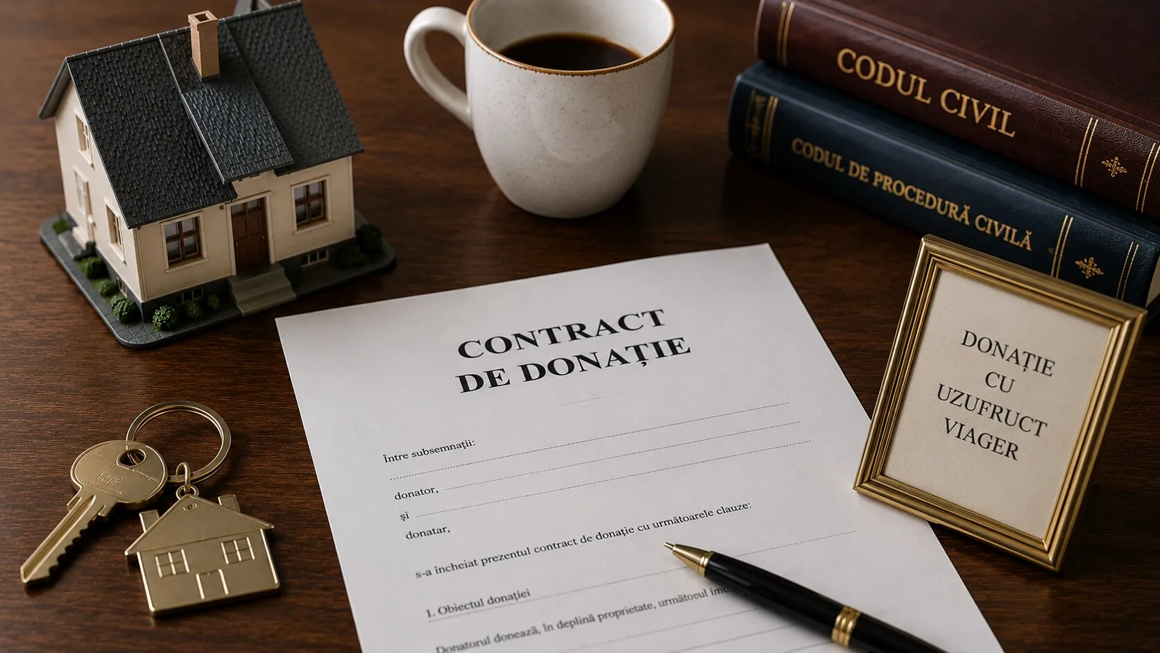 Poți dona casa copiilor și să locuiești în ea toată viața?